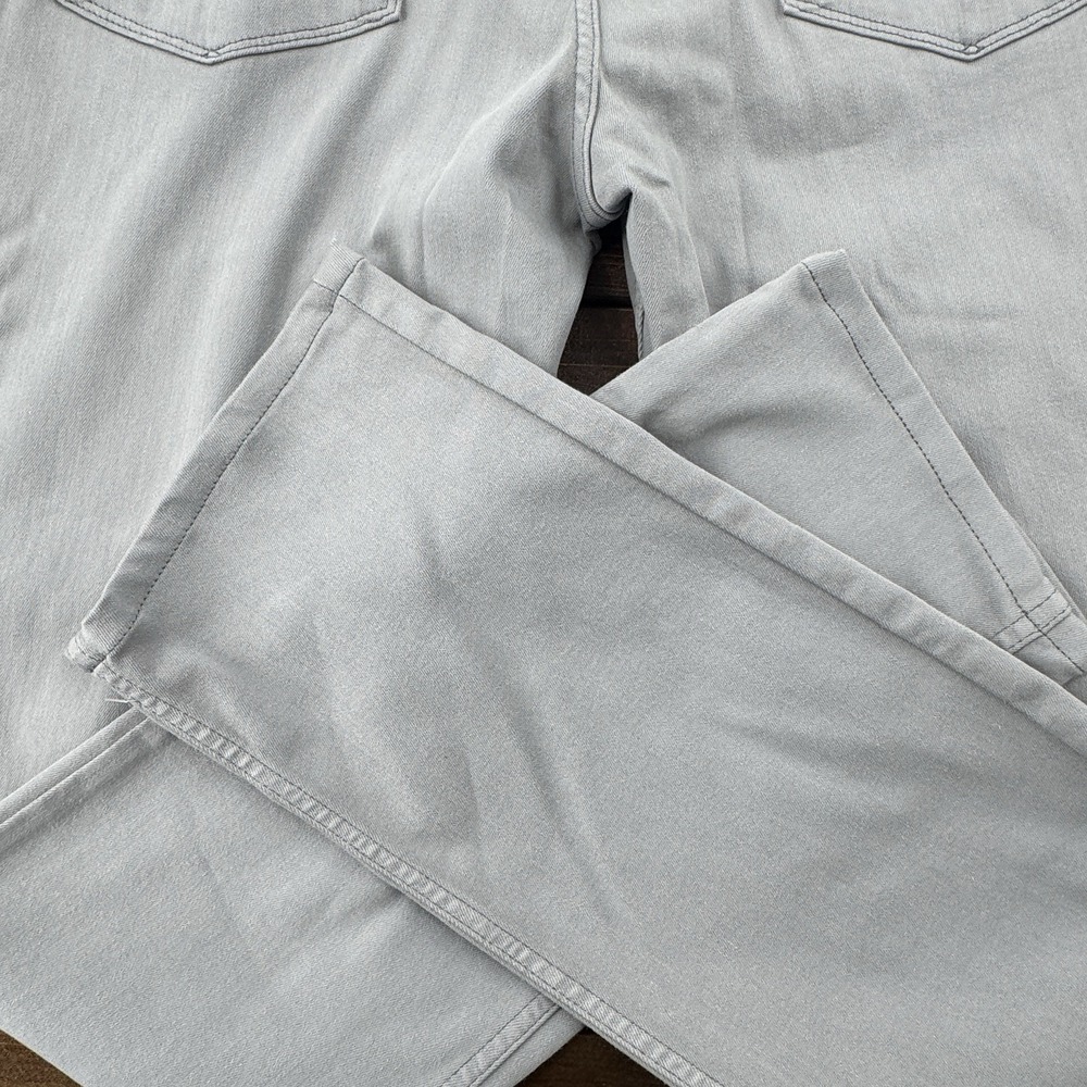 PAIGE Federal Men's Straight Leg Jeans Mountain Ice Gray Tag 34/32 Actual 35/32 - Picture 8 of 13